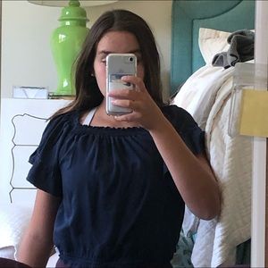 Brandy Melville blue blouse